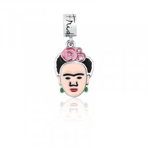 Berloque Frida Kahlo Rosto Prata 925 - 2664